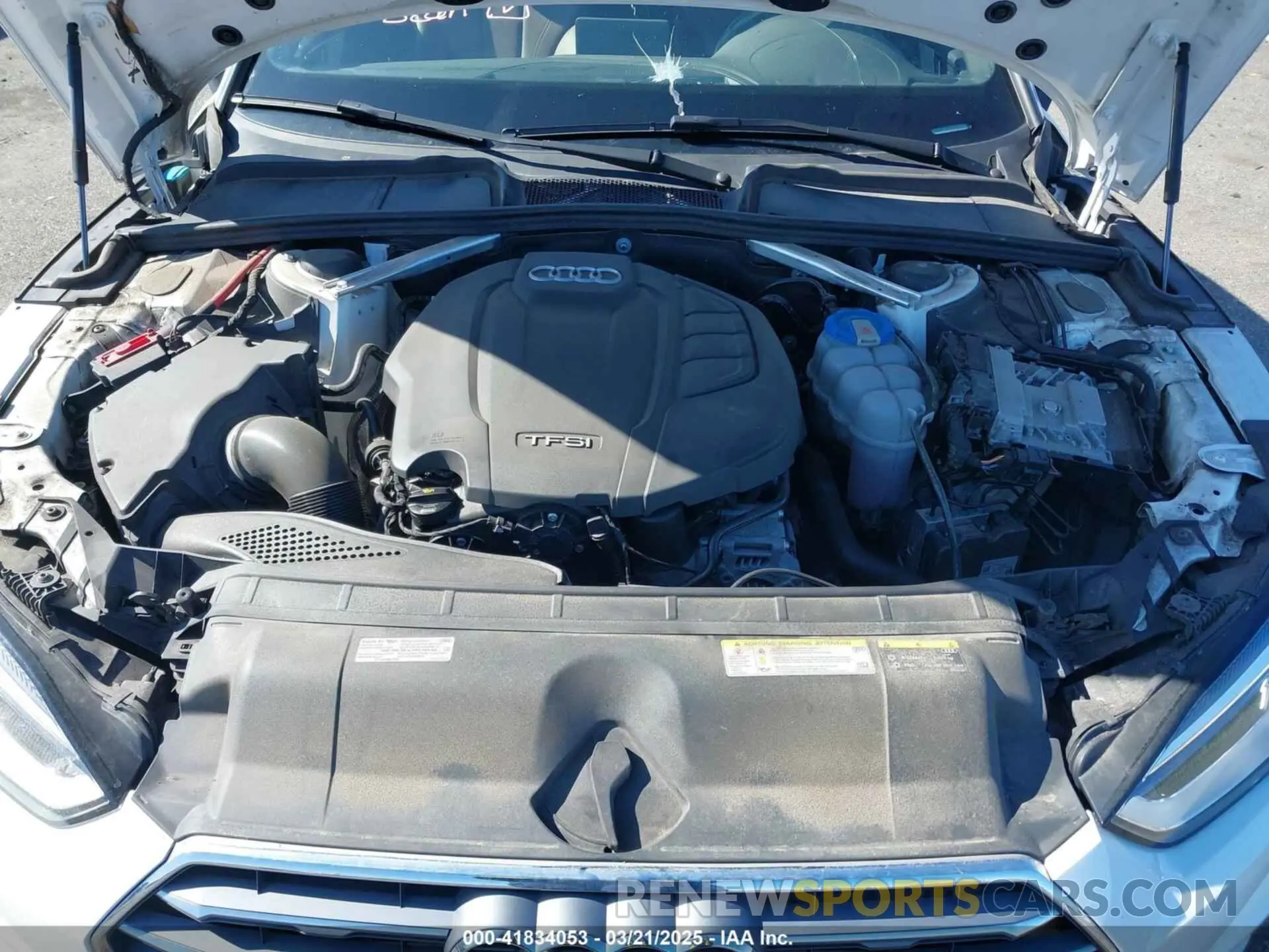10 Photograph of a damaged car WAUSNAF53KA026928 AUDI A5 2019