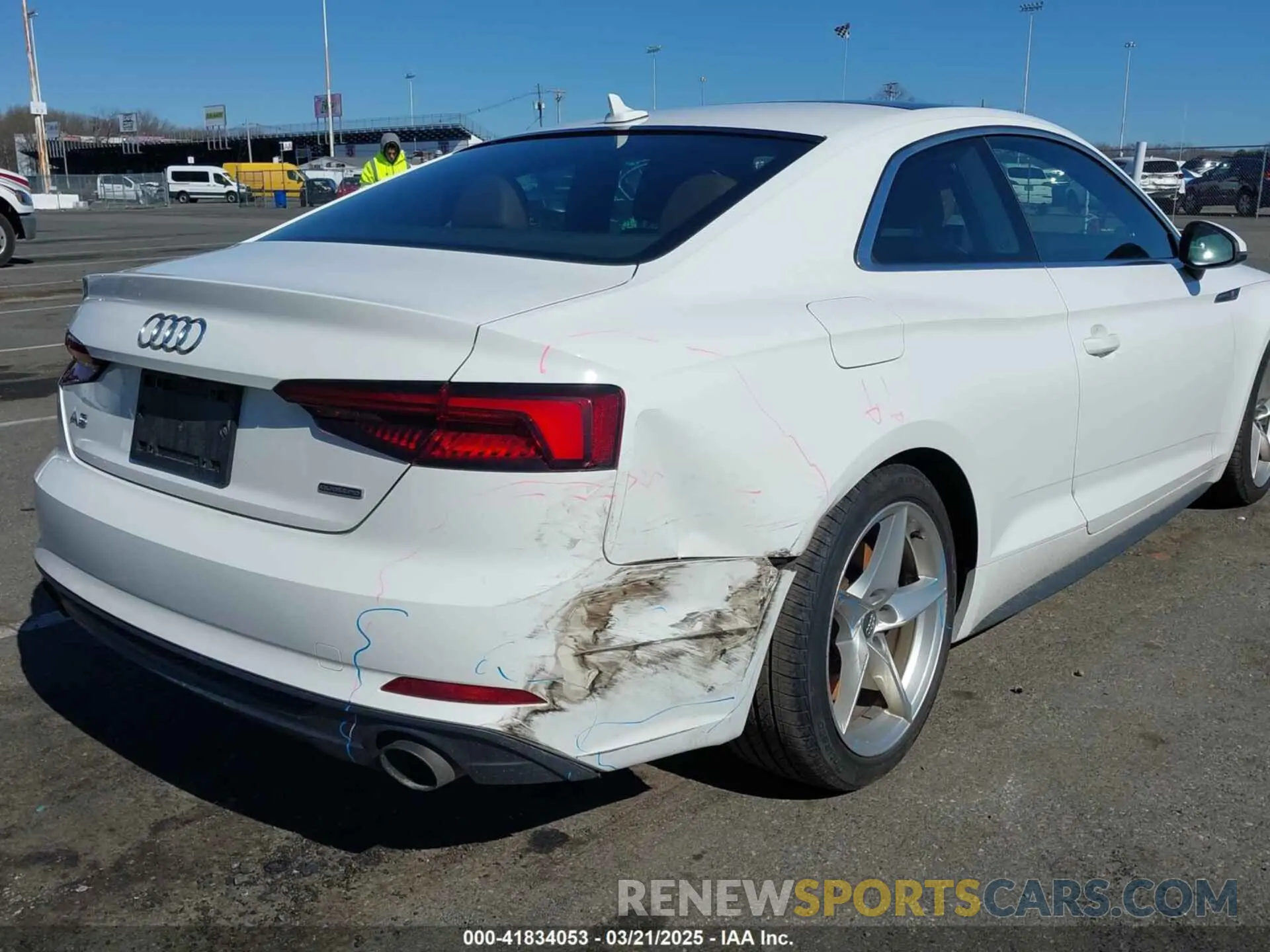6 Photograph of a damaged car WAUSNAF53KA026928 AUDI A5 2019