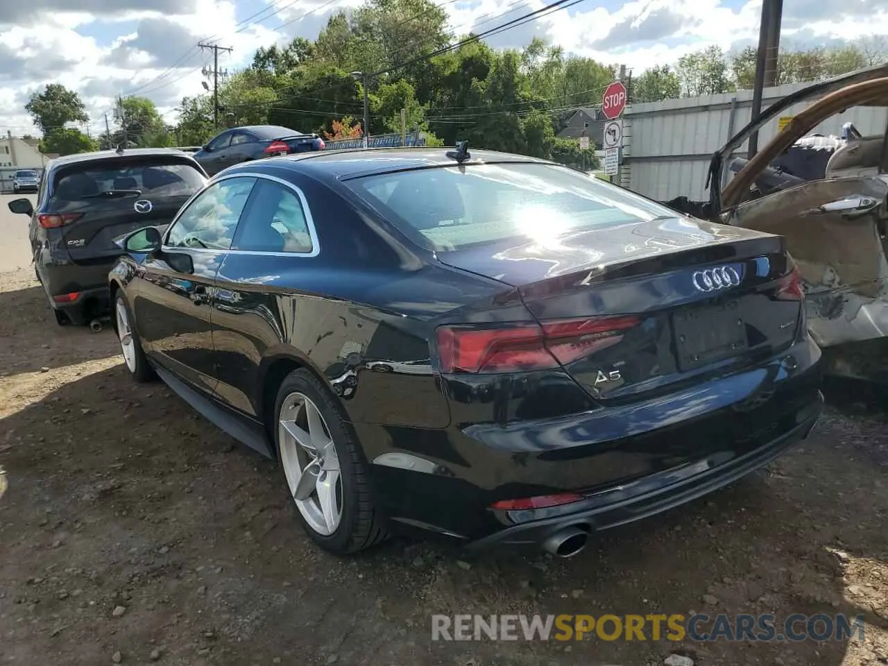 3 Photograph of a damaged car WAUSNAF53KA081282 AUDI A5 2019