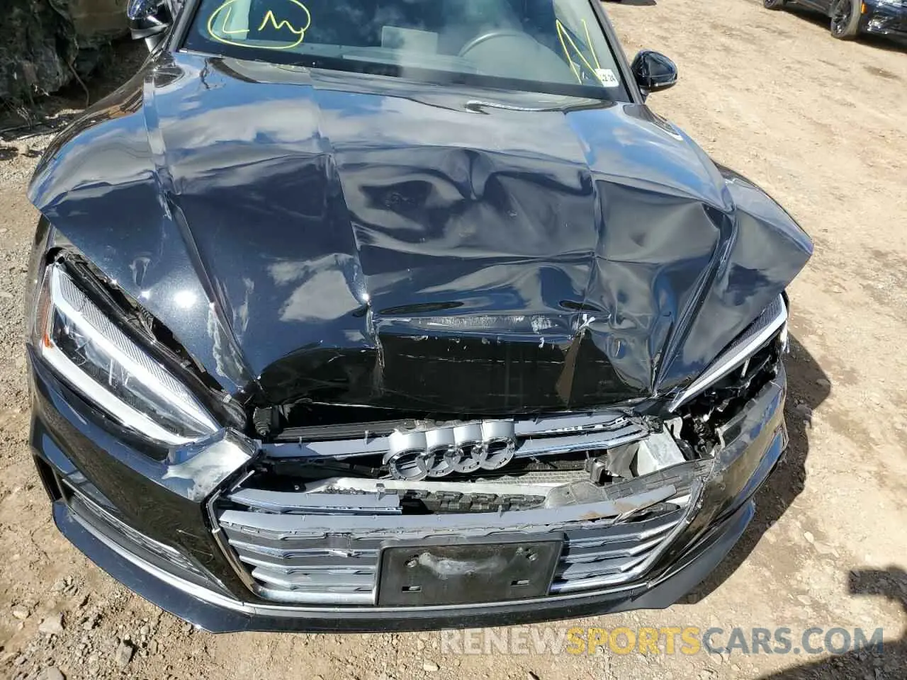 9 Photograph of a damaged car WAUSNAF53KA081282 AUDI A5 2019