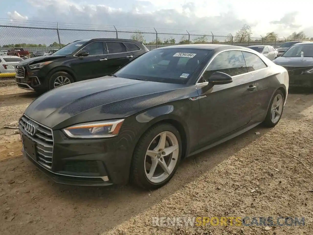 1 Photograph of a damaged car WAUSNAF57KA079941 AUDI A5 2019