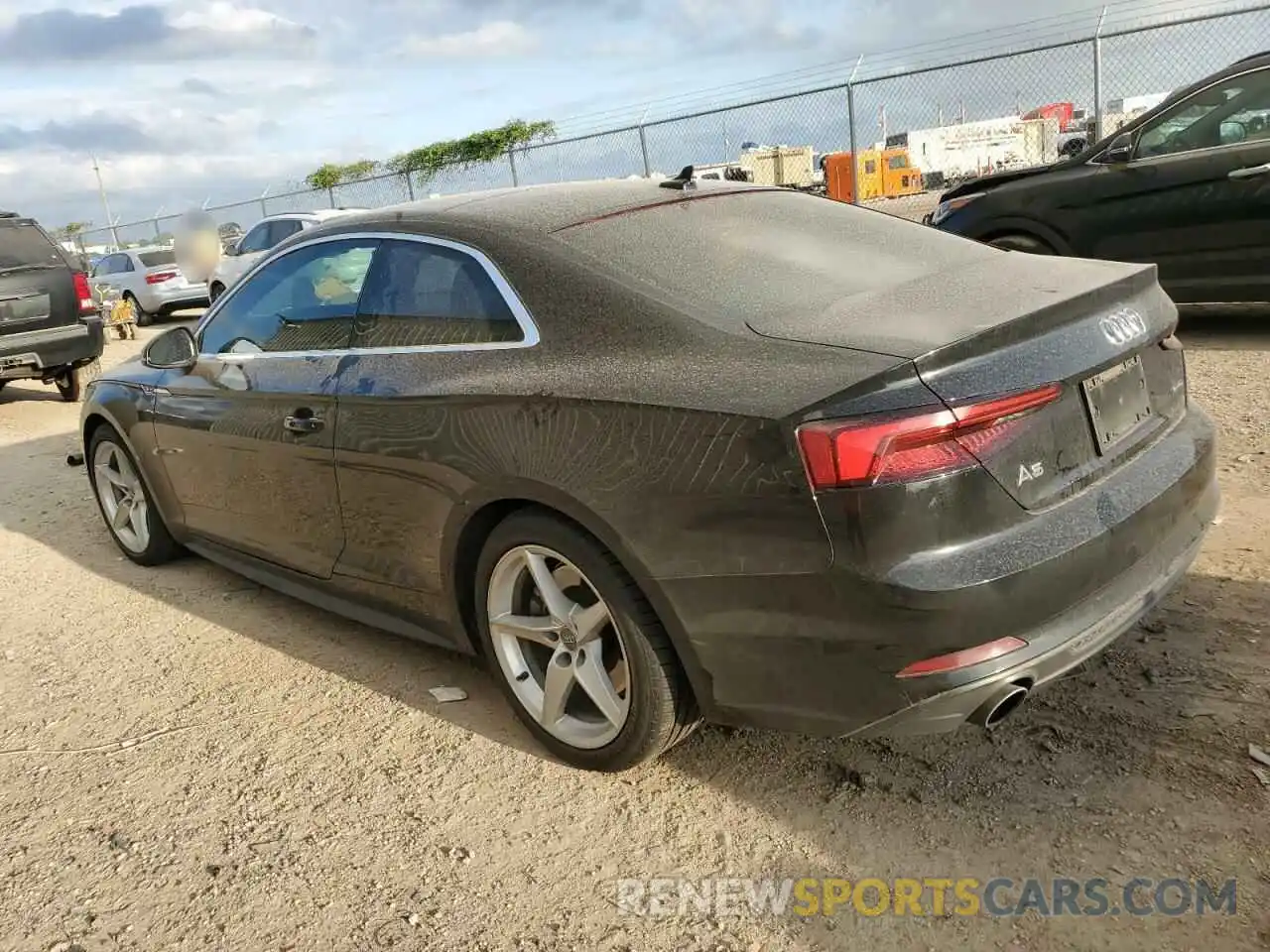 2 Photograph of a damaged car WAUSNAF57KA079941 AUDI A5 2019