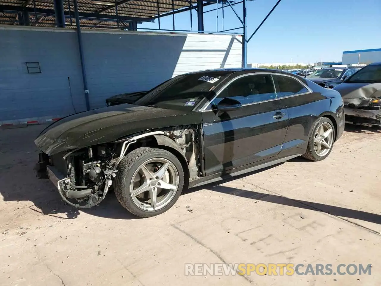 1 Photograph of a damaged car WAUSNAF5XKA014890 AUDI A5 2019