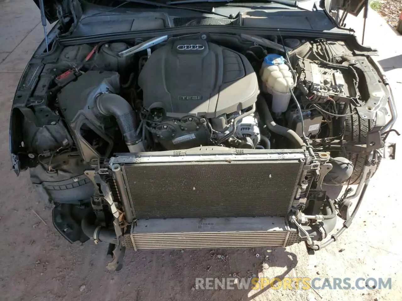 11 Photograph of a damaged car WAUSNAF5XKA014890 AUDI A5 2019