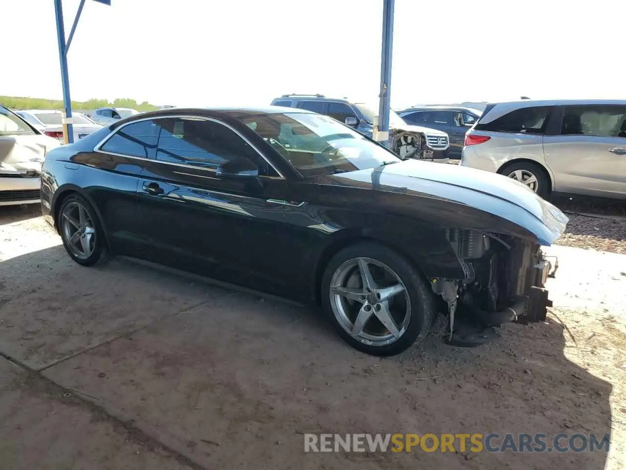 4 Photograph of a damaged car WAUSNAF5XKA014890 AUDI A5 2019