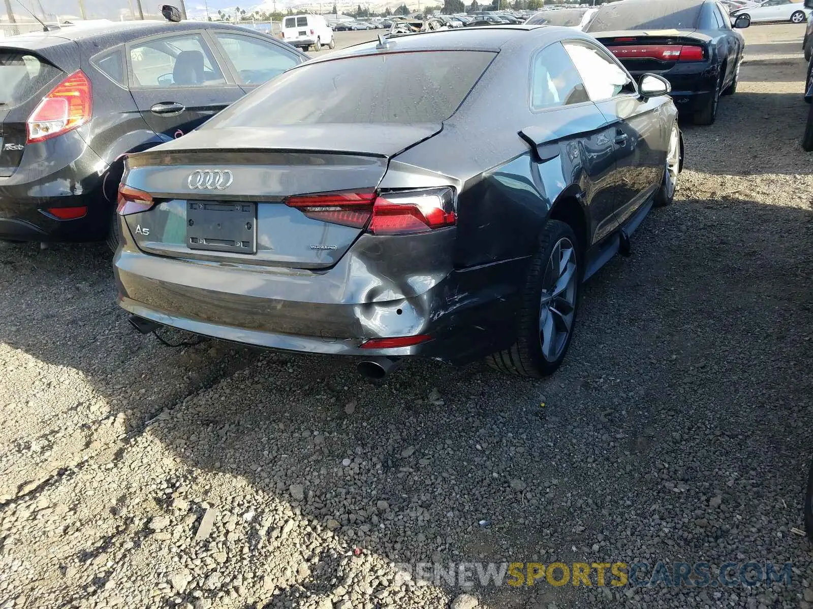 4 Photograph of a damaged car WAUTNAF51KA016175 AUDI A5 2019