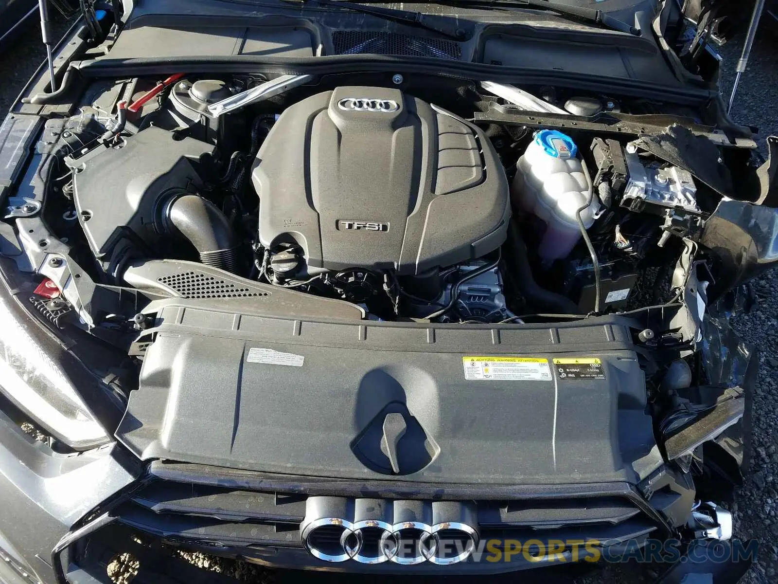 7 Photograph of a damaged car WAUTNAF51KA016175 AUDI A5 2019