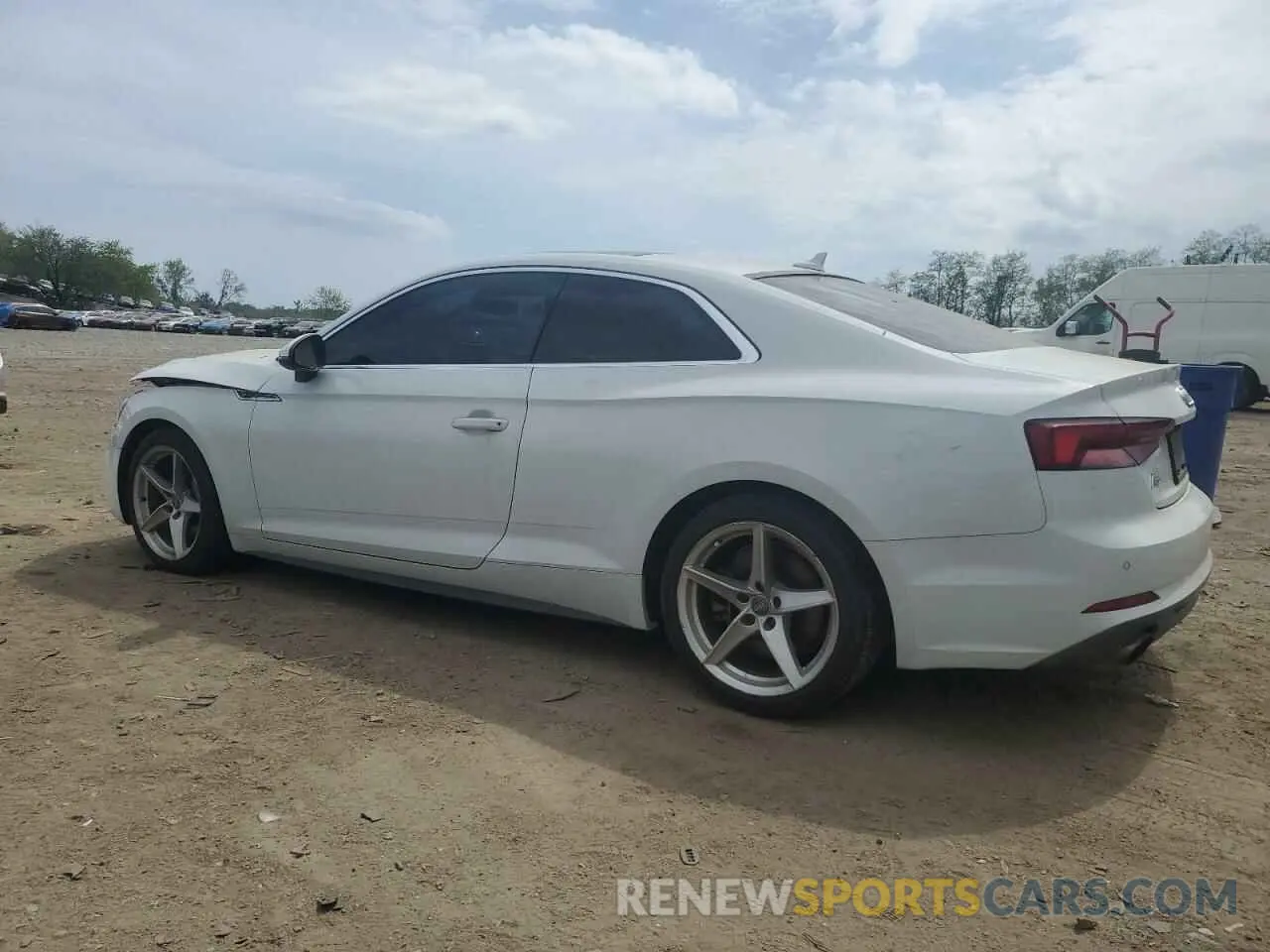 2 Photograph of a damaged car WAUTNAF51KA017682 AUDI A5 2019