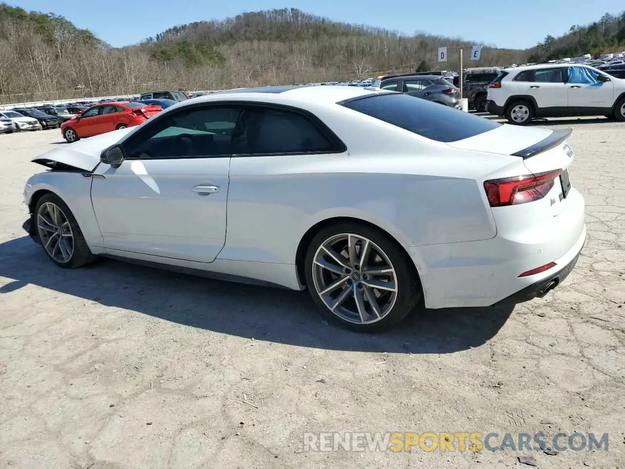 2 Photograph of a damaged car WAUTNAF51KA022042 AUDI A5 2019