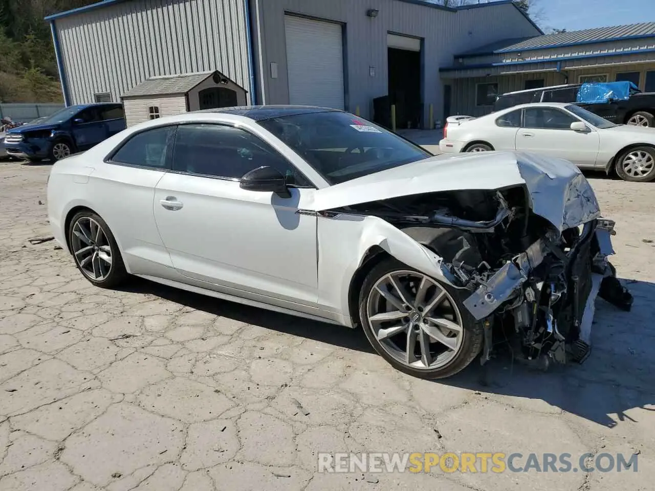 4 Photograph of a damaged car WAUTNAF51KA022042 AUDI A5 2019