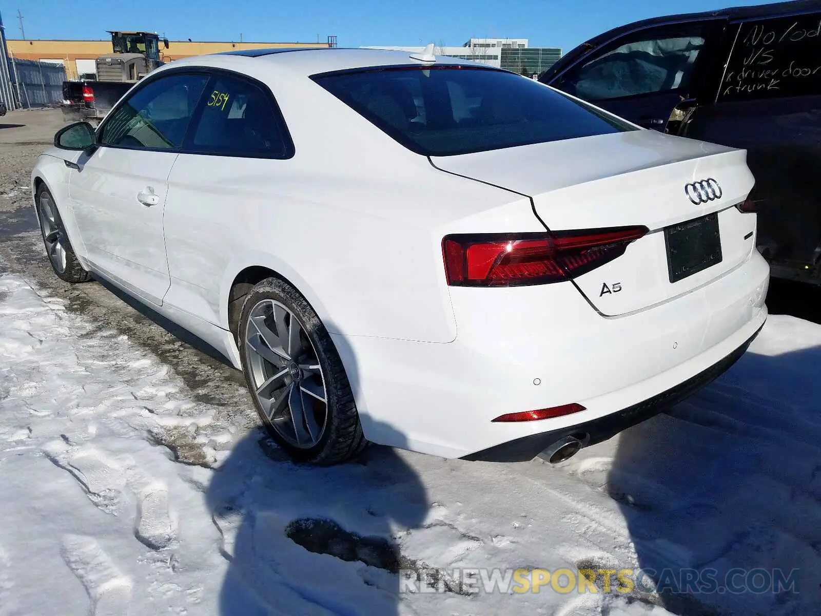 3 Photograph of a damaged car WAUTNAF51KA036927 AUDI A5 2019