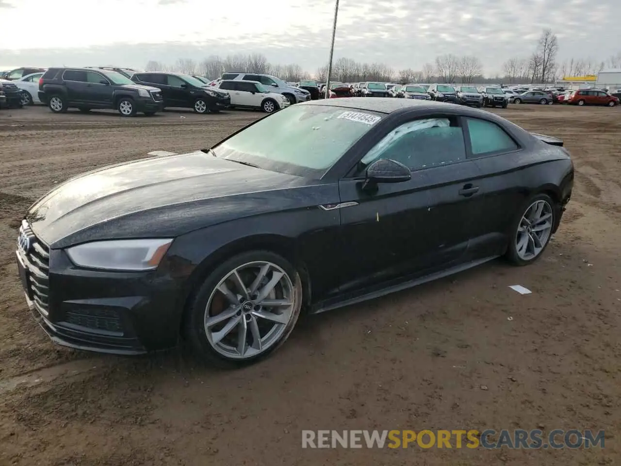1 Photograph of a damaged car WAUTNAF52KA030215 AUDI A5 2019