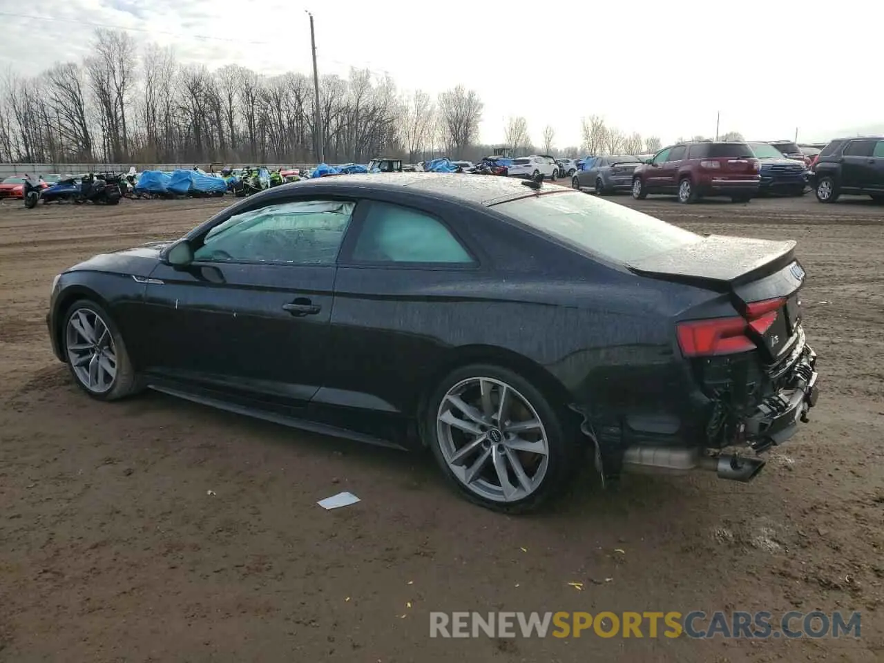 2 Photograph of a damaged car WAUTNAF52KA030215 AUDI A5 2019