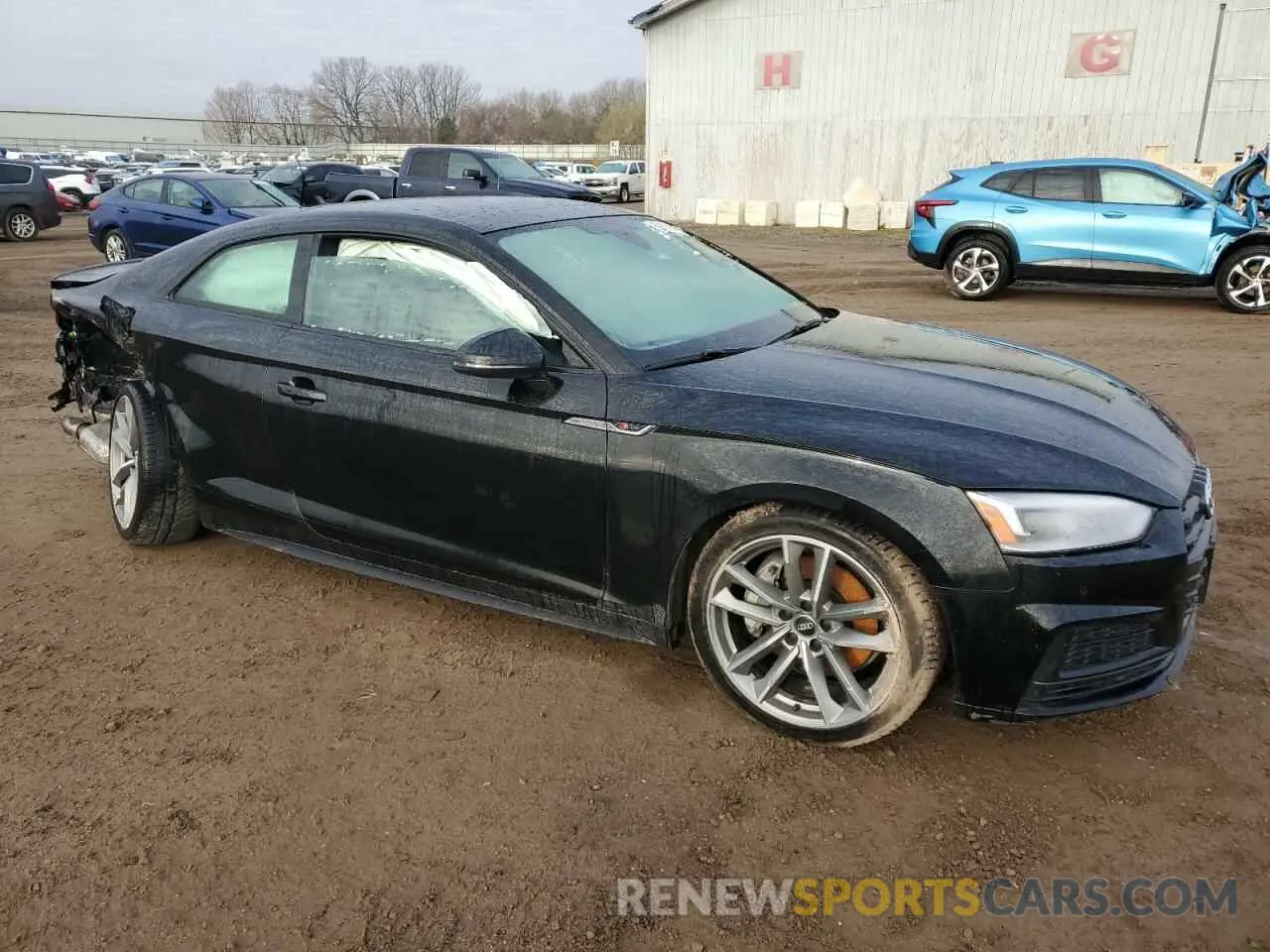 4 Photograph of a damaged car WAUTNAF52KA030215 AUDI A5 2019
