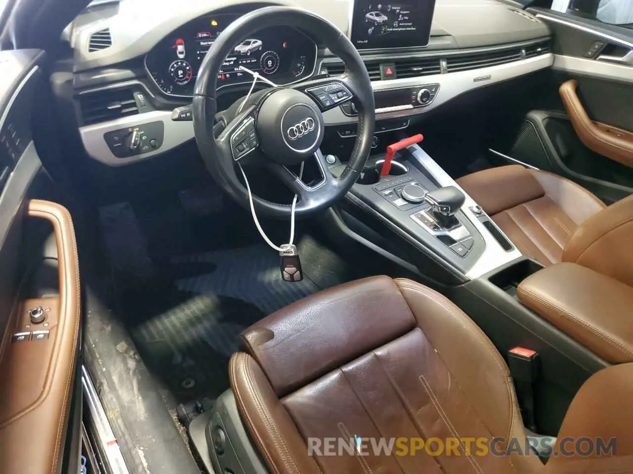 8 Photograph of a damaged car WAUTNAF53KA009664 AUDI A5 2019