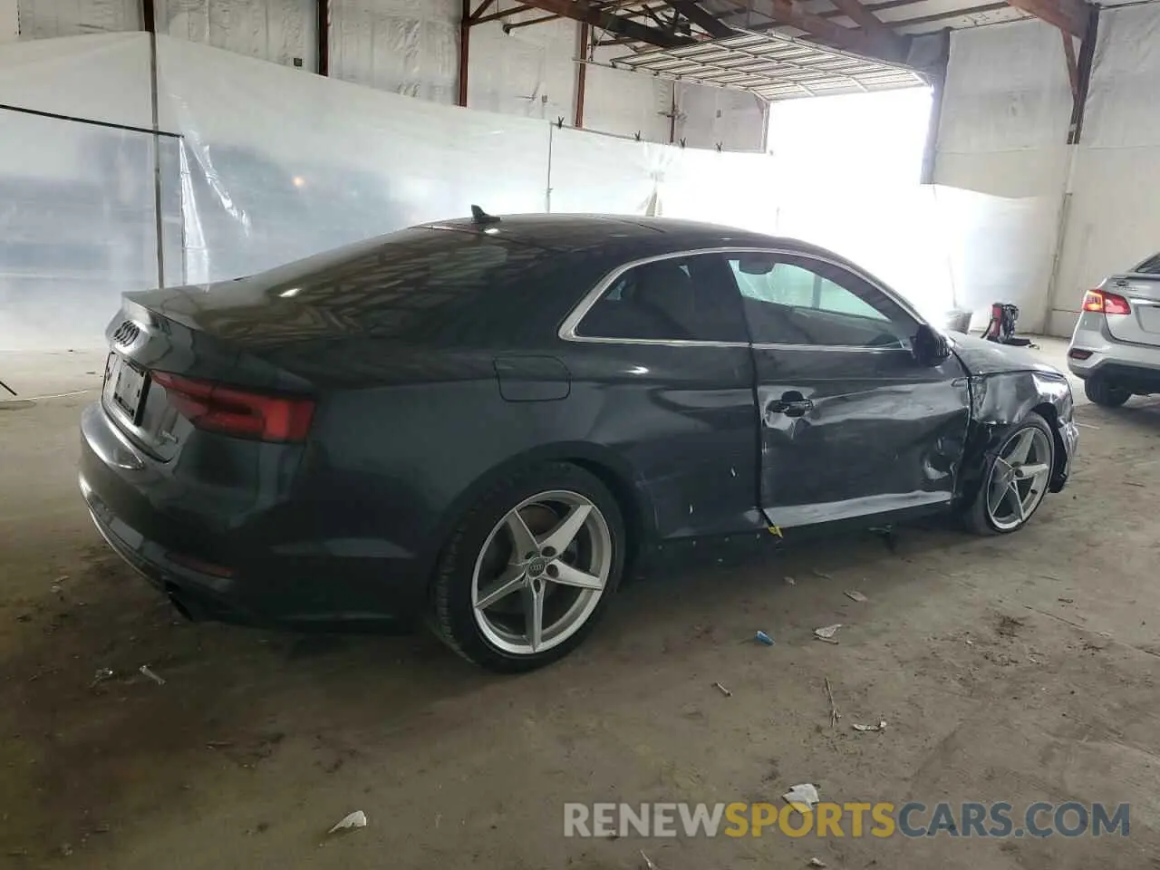 3 Photograph of a damaged car WAUTNAF54KA008183 AUDI A5 2019