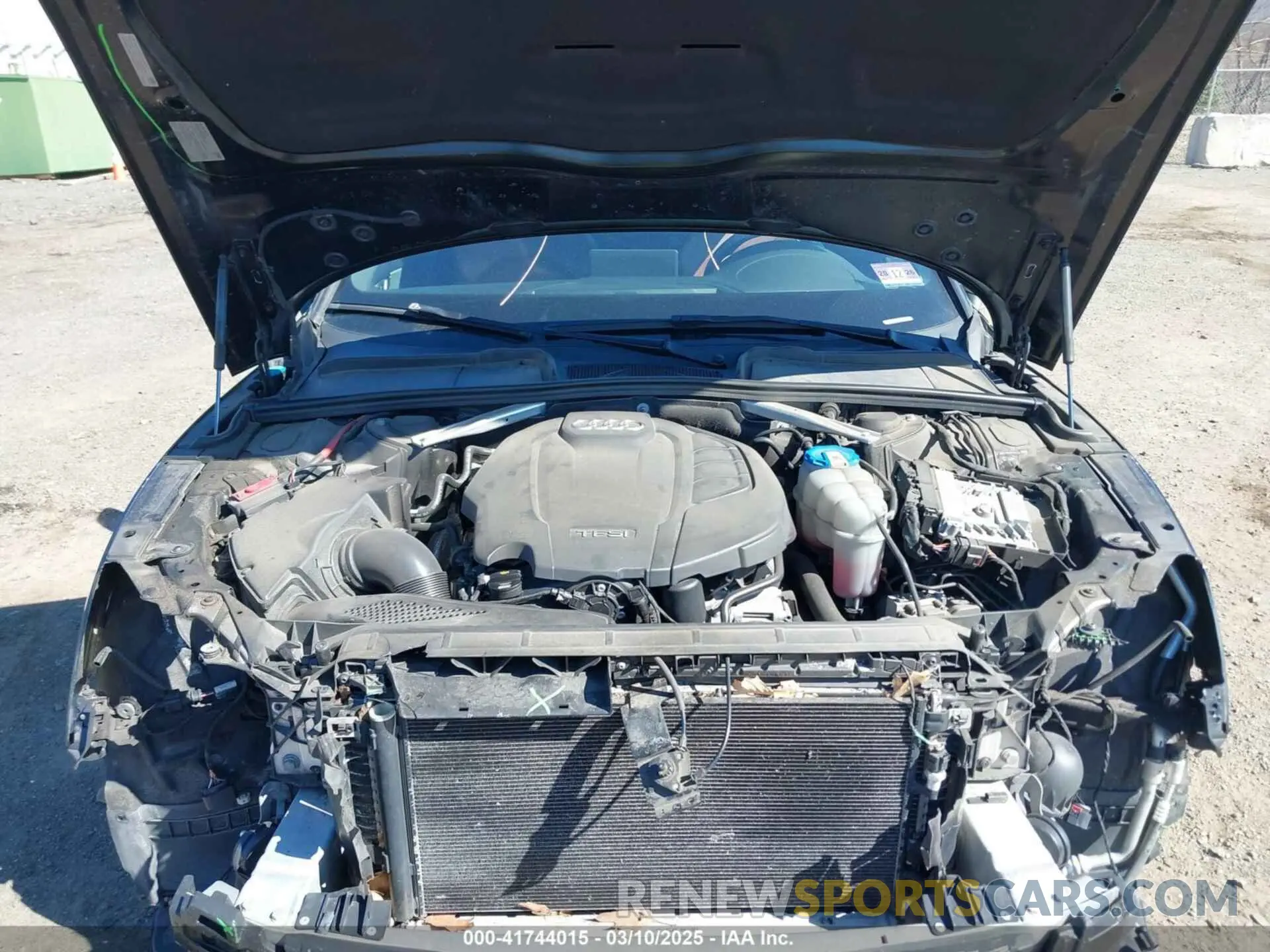10 Photograph of a damaged car WAUTNAF54KA026957 AUDI A5 2019