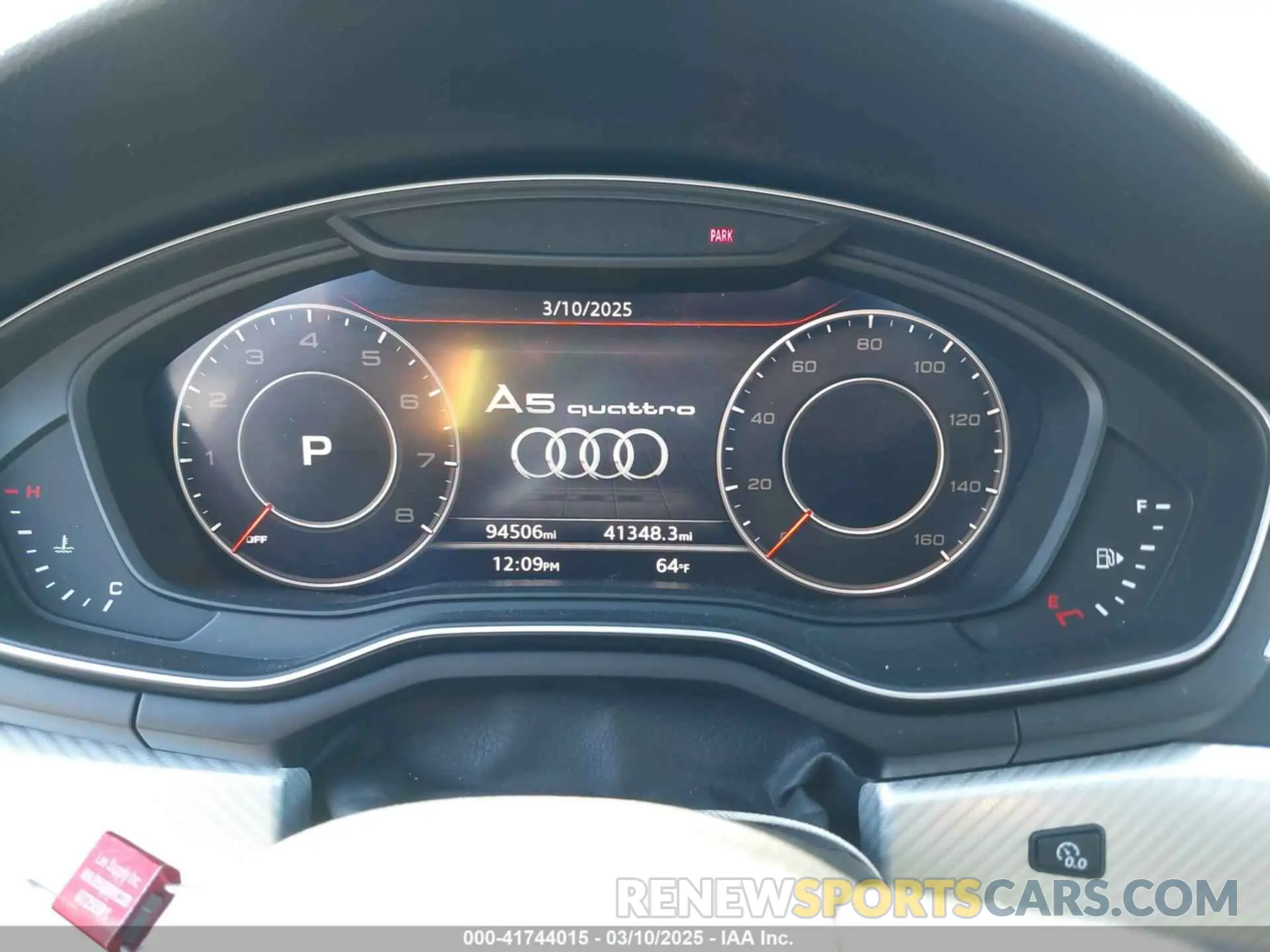 7 Photograph of a damaged car WAUTNAF54KA026957 AUDI A5 2019