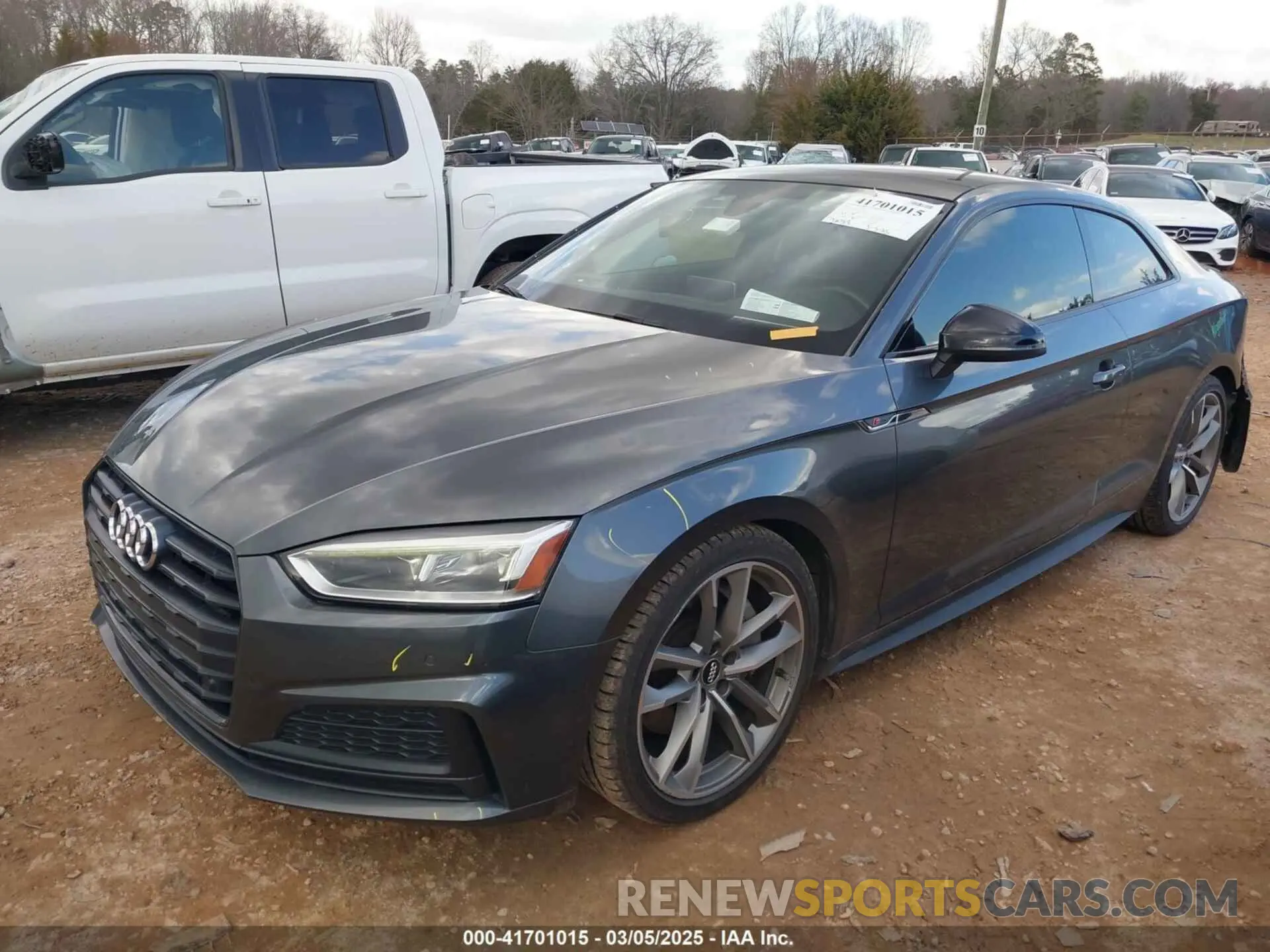 2 Photograph of a damaged car WAUTNAF56KA061936 AUDI A5 2019