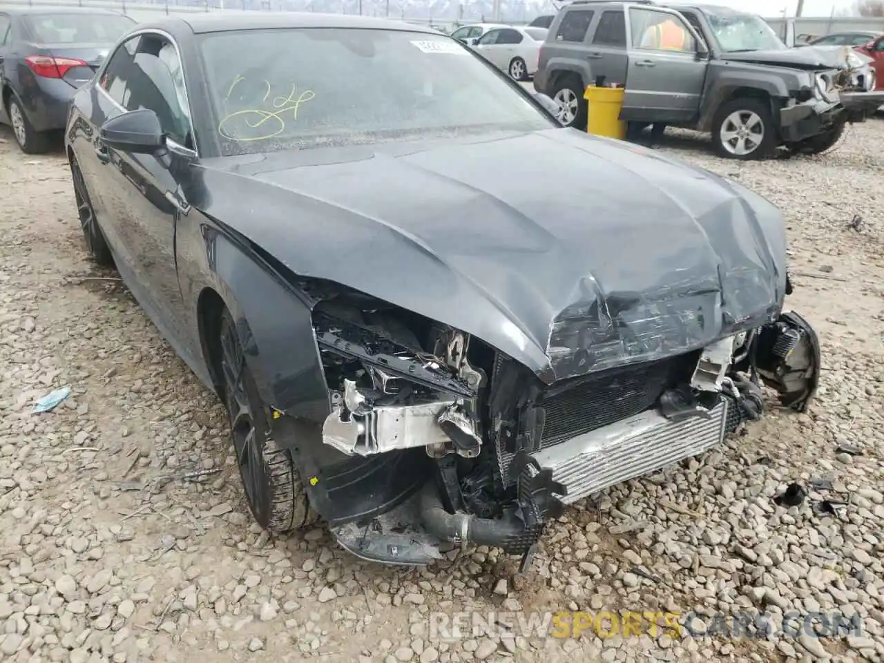 1 Photograph of a damaged car WAUTNAF58KA032275 AUDI A5 2019