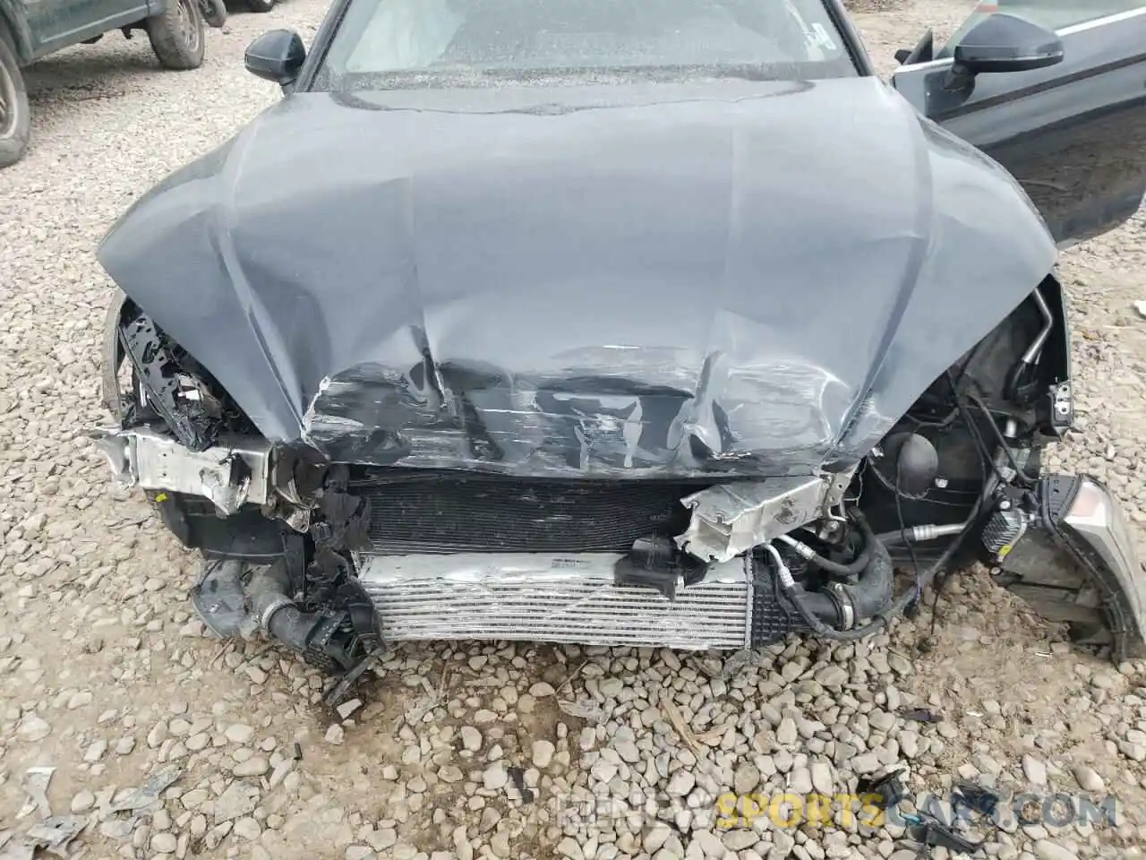 7 Photograph of a damaged car WAUTNAF58KA032275 AUDI A5 2019