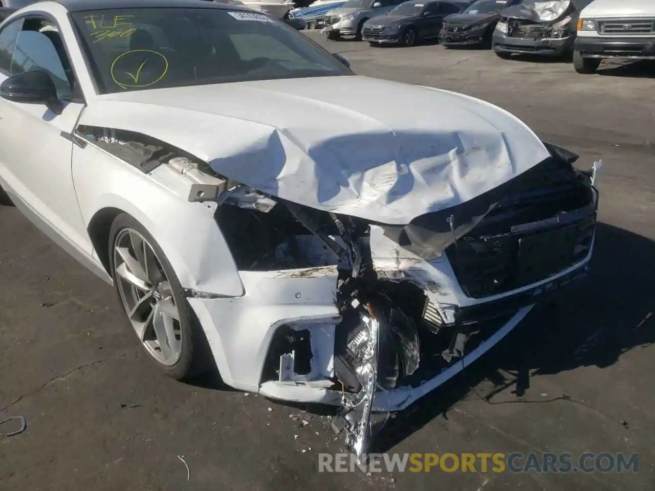 9 Photograph of a damaged car WAUTNAF59KA007028 AUDI A5 2019