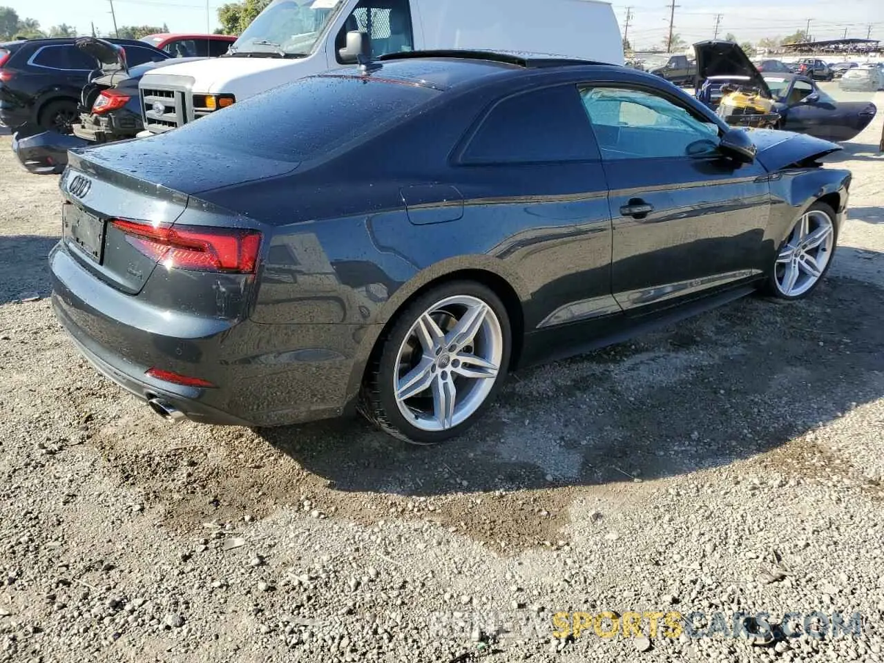 3 Photograph of a damaged car WAUTNAF59KA079525 AUDI A5 2019