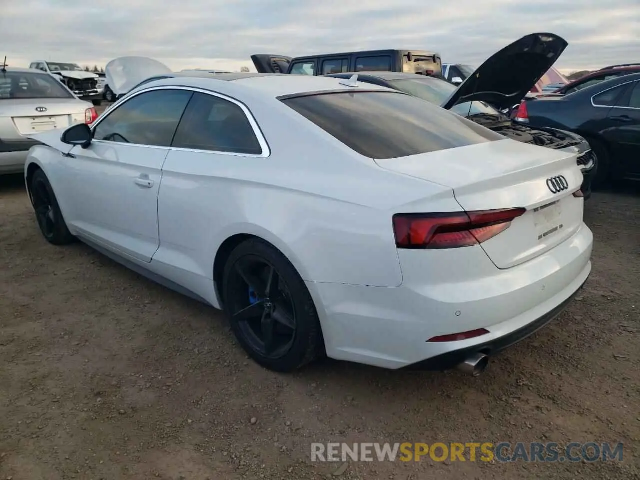 2 Photograph of a damaged car WAUTNAF5XKA038370 AUDI A5 2019
