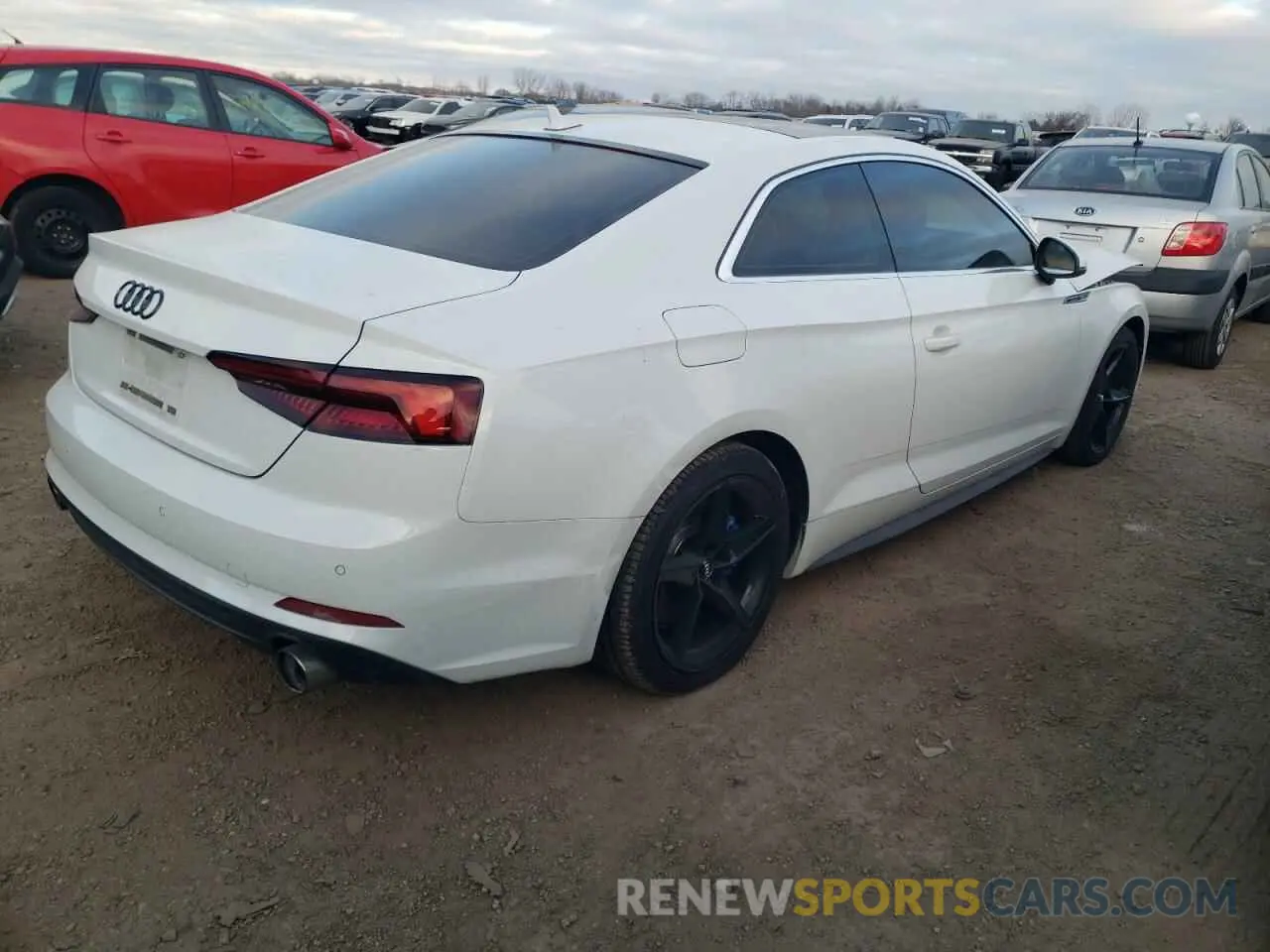 3 Photograph of a damaged car WAUTNAF5XKA038370 AUDI A5 2019