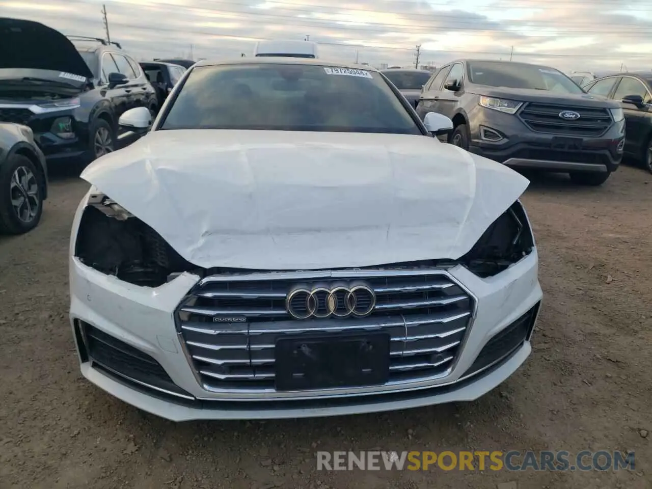 5 Photograph of a damaged car WAUTNAF5XKA038370 AUDI A5 2019