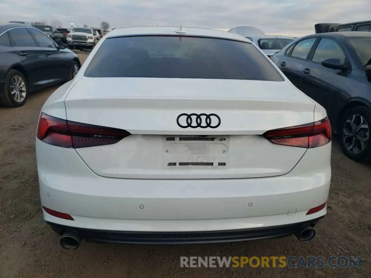 6 Photograph of a damaged car WAUTNAF5XKA038370 AUDI A5 2019