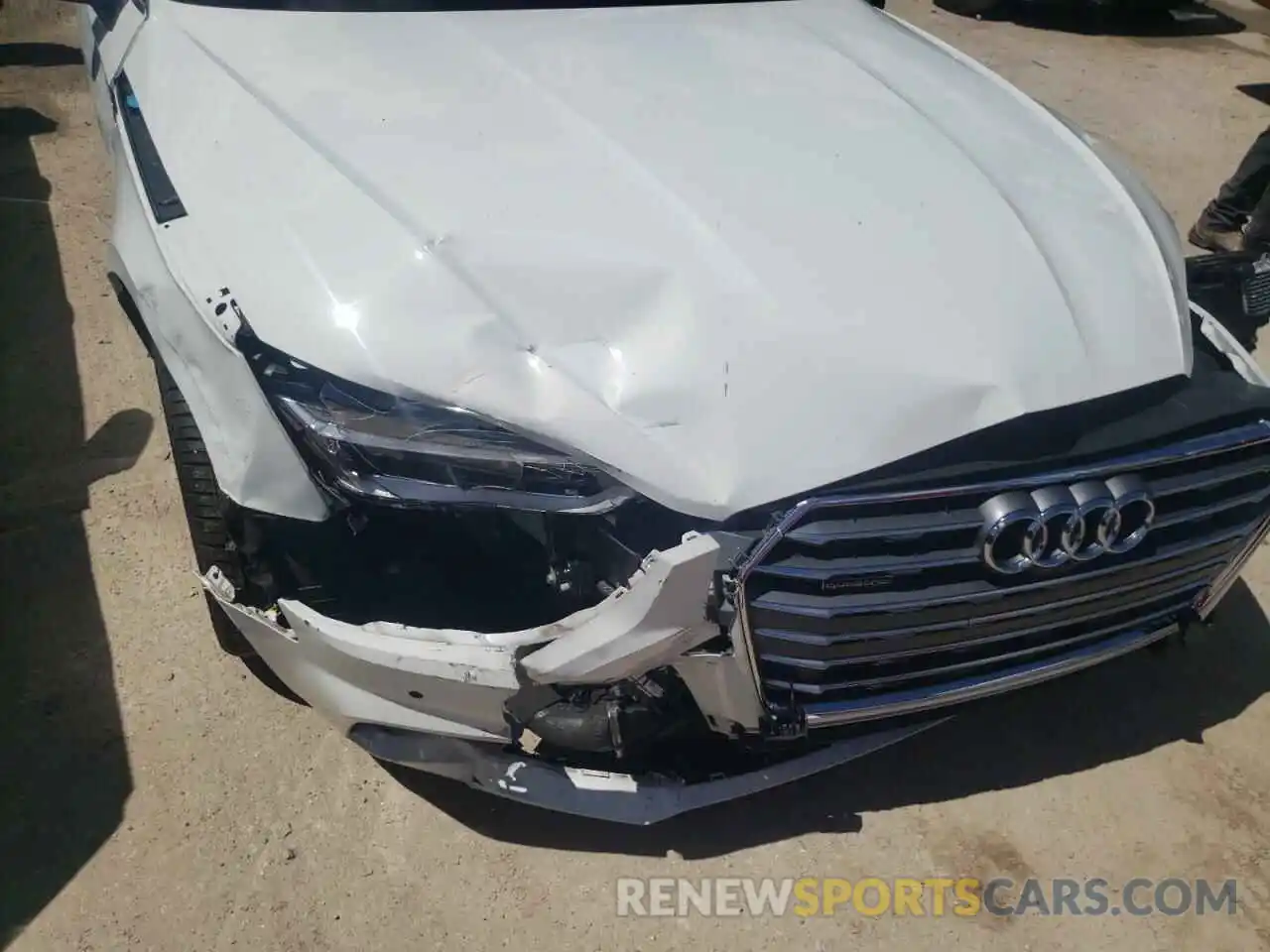 9 Photograph of a damaged car WAUUNAF58KA005095 AUDI A5 2019