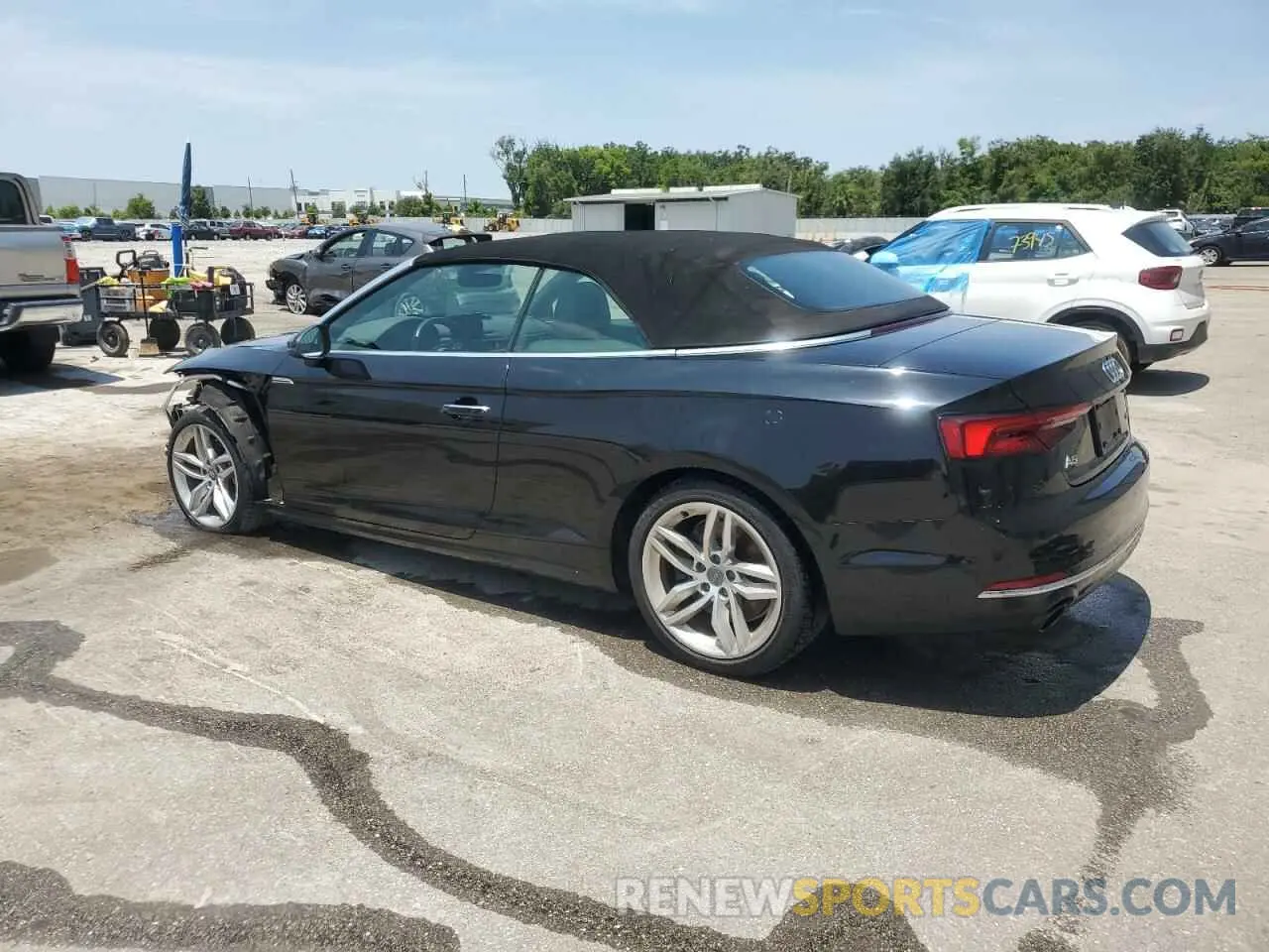 2 Photograph of a damaged car WAUWNGF55KN003860 AUDI A5 2019
