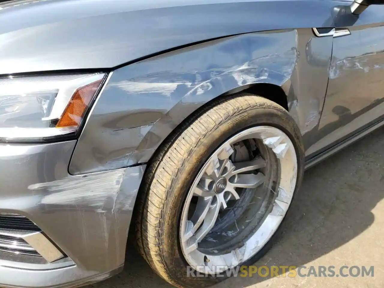 9 Photograph of a damaged car WAUYNGF50KN001054 AUDI A5 2019