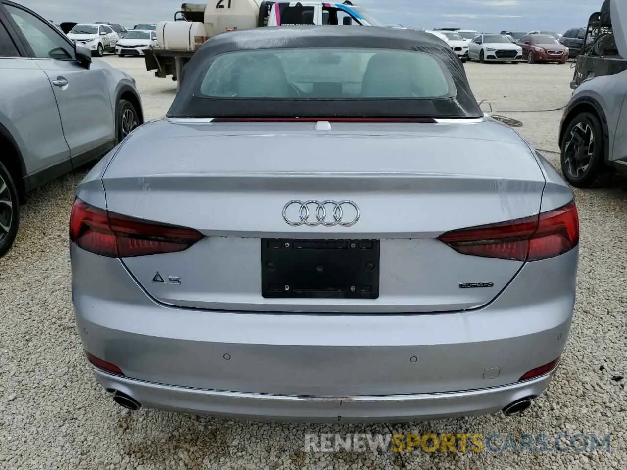 6 Photograph of a damaged car WAUYNGF50KN001622 AUDI A5 2019