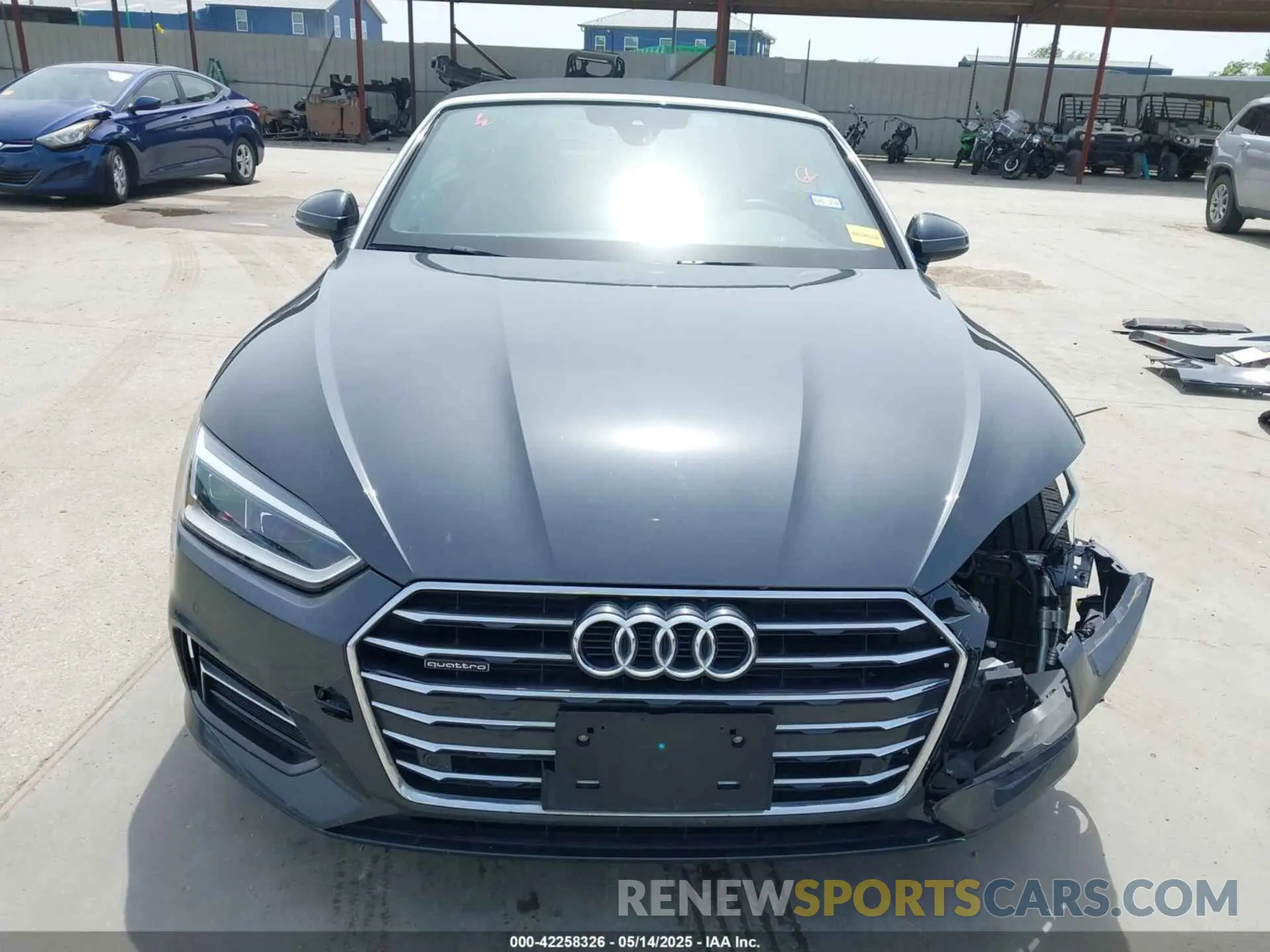 13 Photograph of a damaged car WAUYNGF50KN001829 AUDI A5 2019