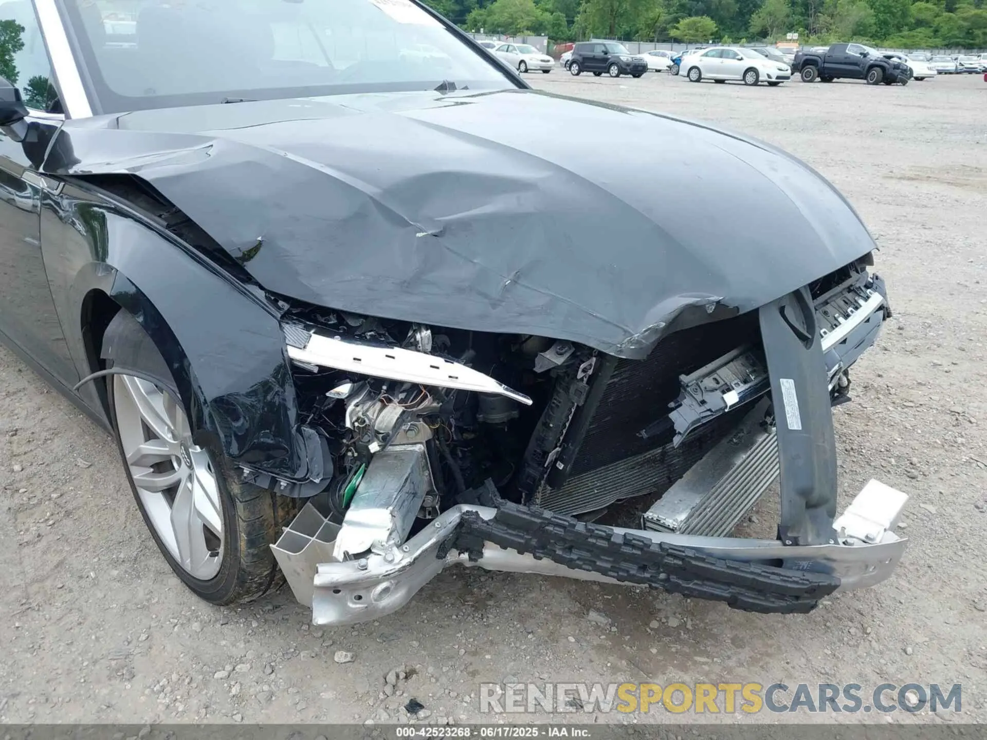 5 Photograph of a damaged car WAUYNGF51KN010099 AUDI A5 2019