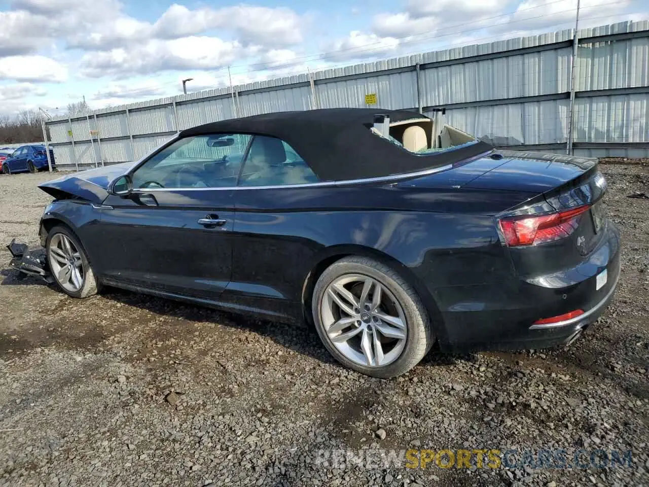 2 Photograph of a damaged car WAUYNGF52KN001234 AUDI A5 2019