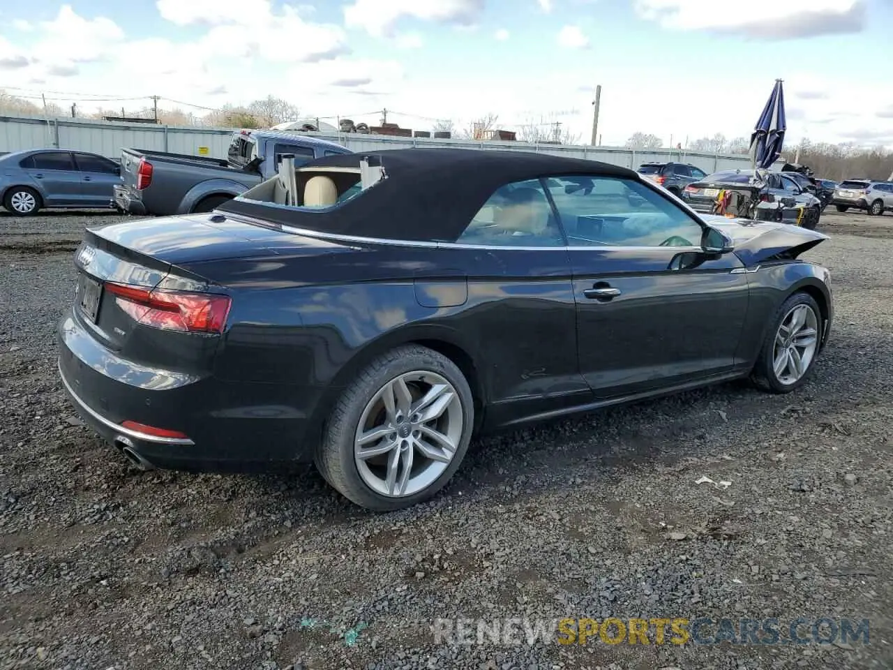 3 Photograph of a damaged car WAUYNGF52KN001234 AUDI A5 2019