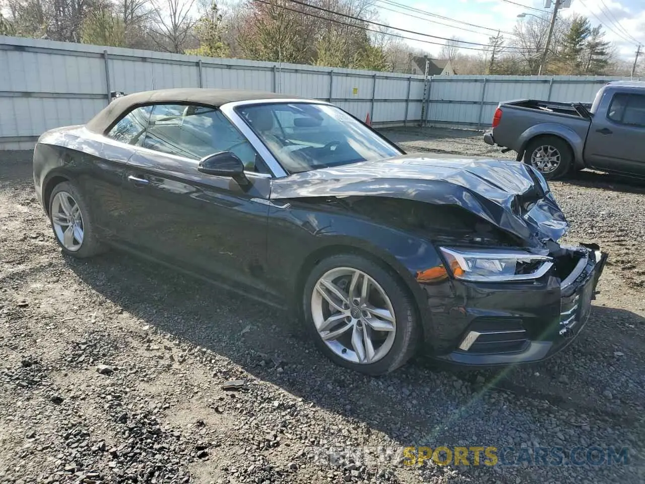 4 Photograph of a damaged car WAUYNGF52KN001234 AUDI A5 2019