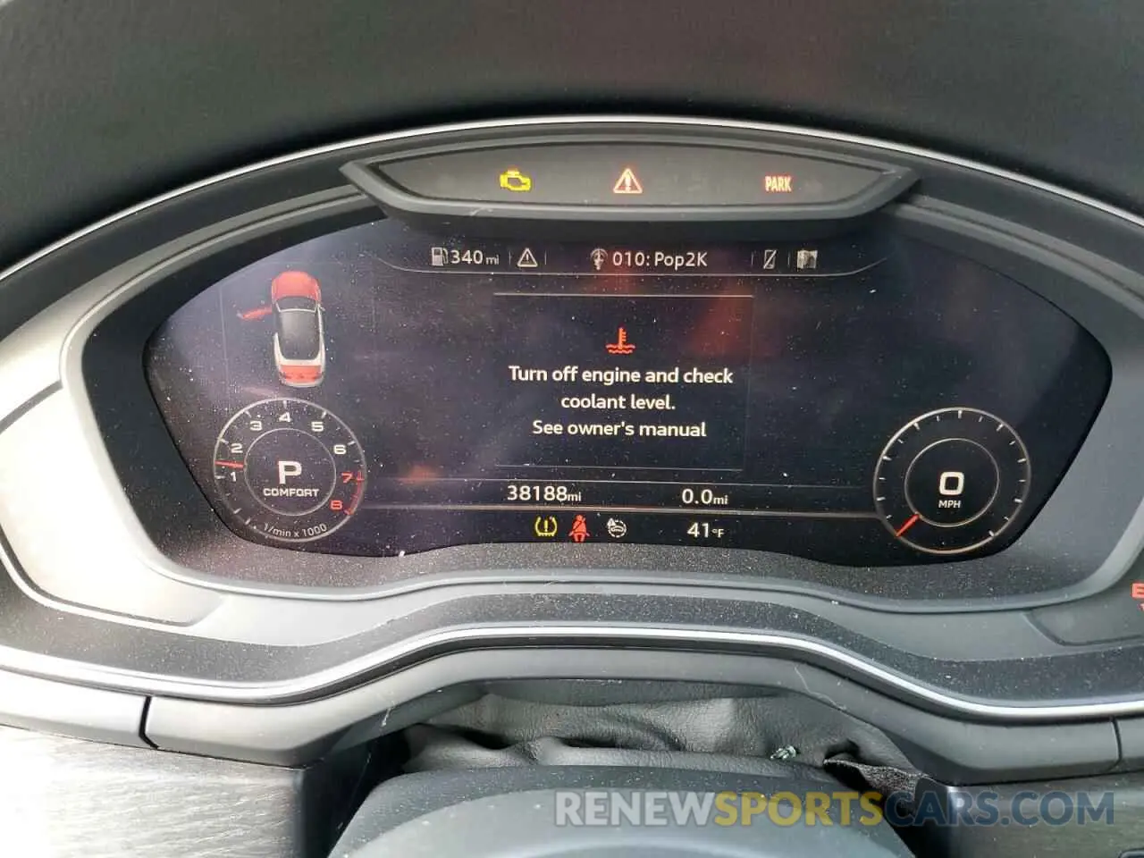 9 Photograph of a damaged car WAUYNGF52KN001234 AUDI A5 2019