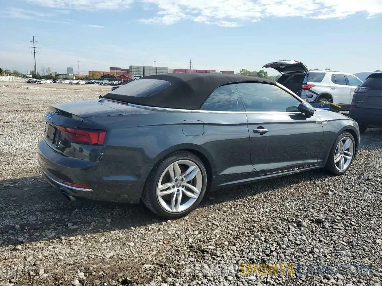 3 Photograph of a damaged car WAUYNGF52KN008717 AUDI A5 2019