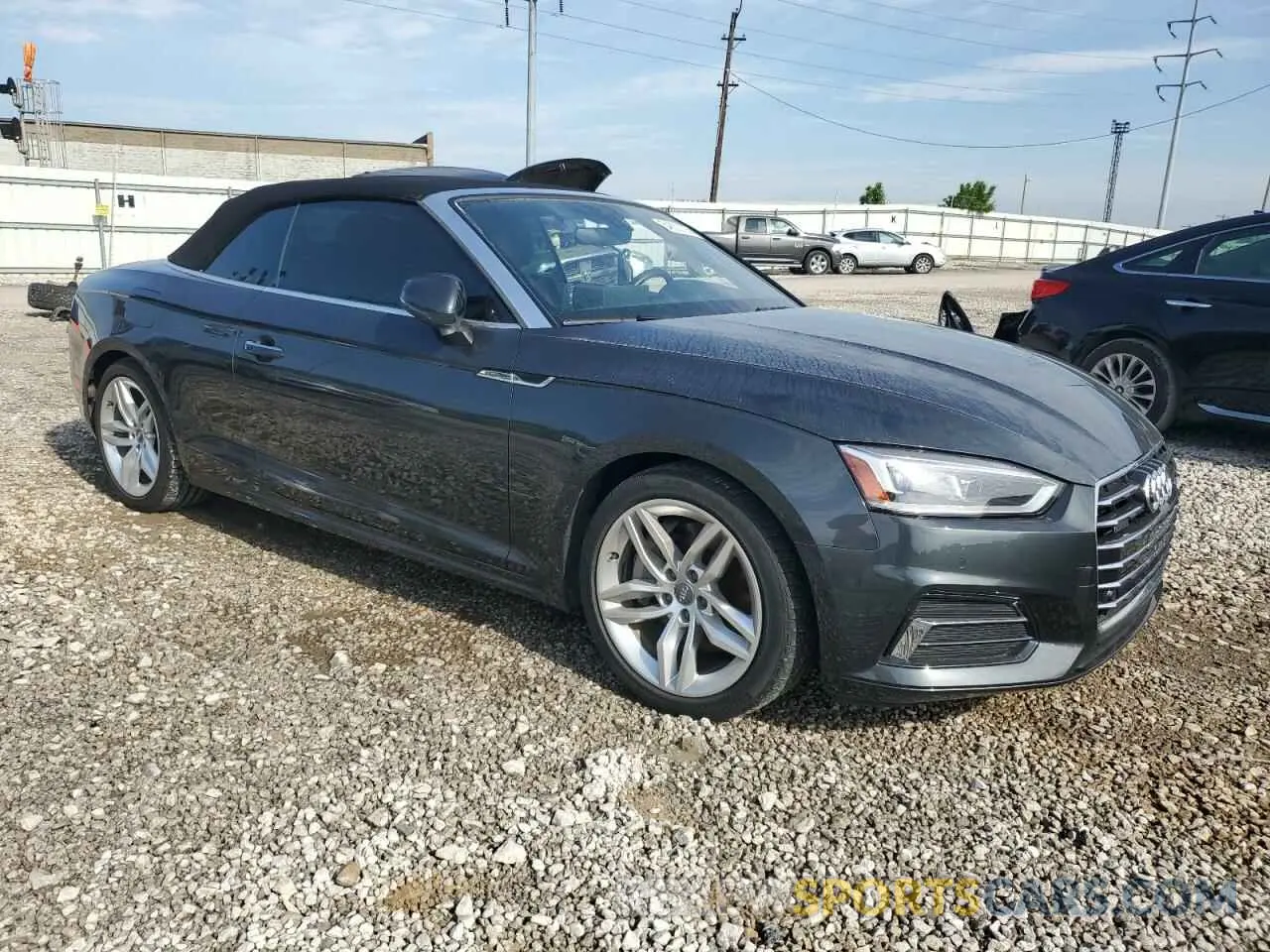 4 Photograph of a damaged car WAUYNGF52KN008717 AUDI A5 2019