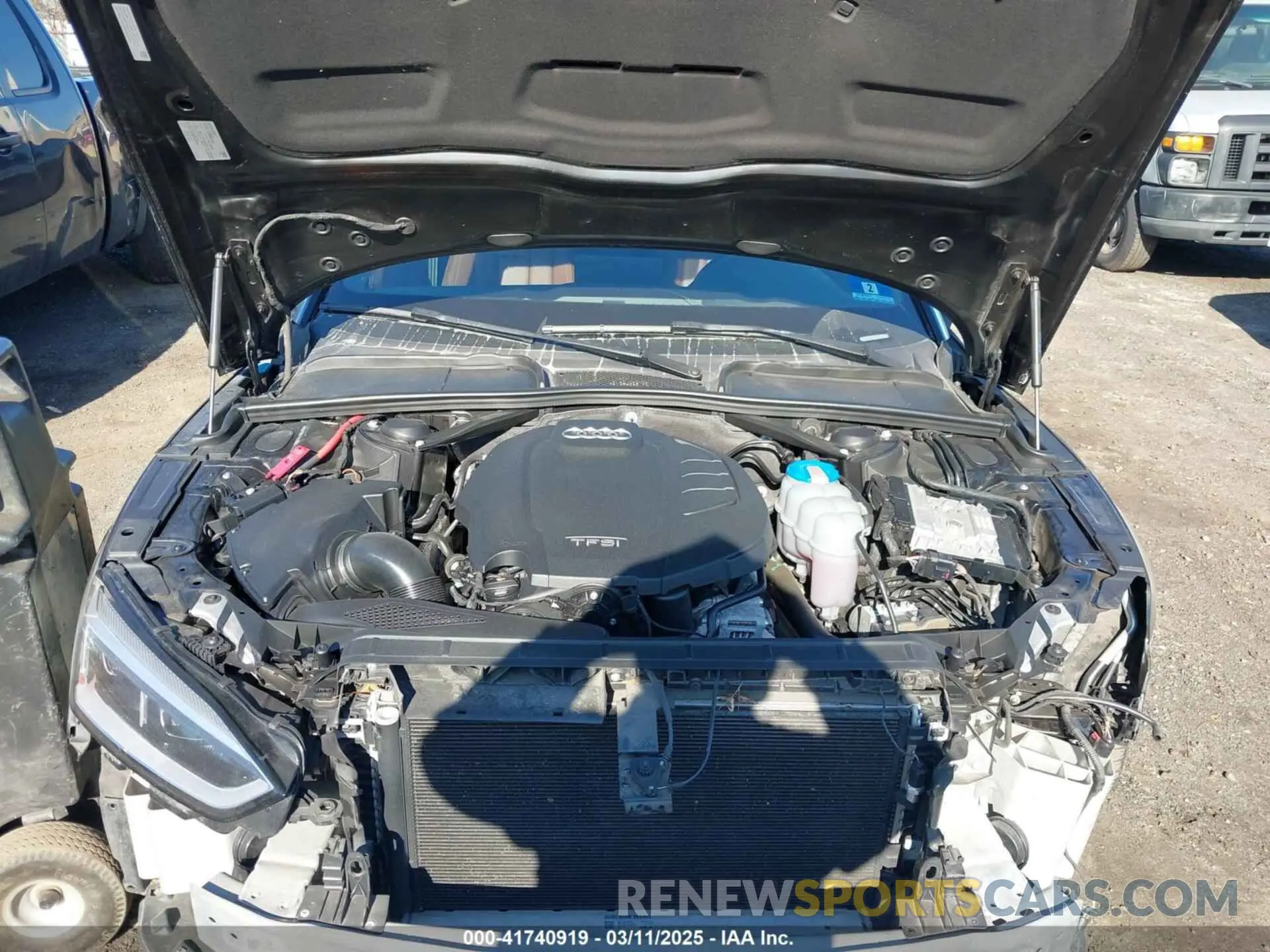 10 Photograph of a damaged car WAUYNGF55KN002121 AUDI A5 2019