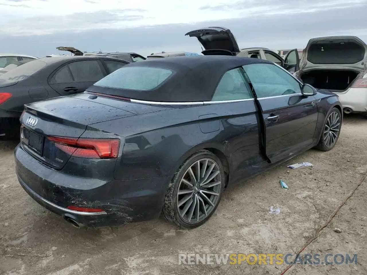 3 Photograph of a damaged car WAUYNGF55KN003155 AUDI A5 2019