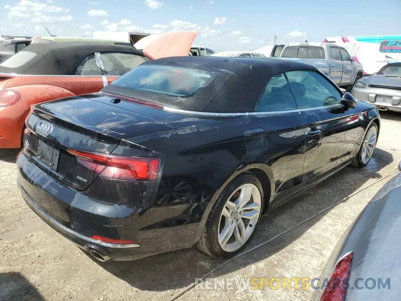 3 Photograph of a damaged car WAUYNGF55KN007979 AUDI A5 2019