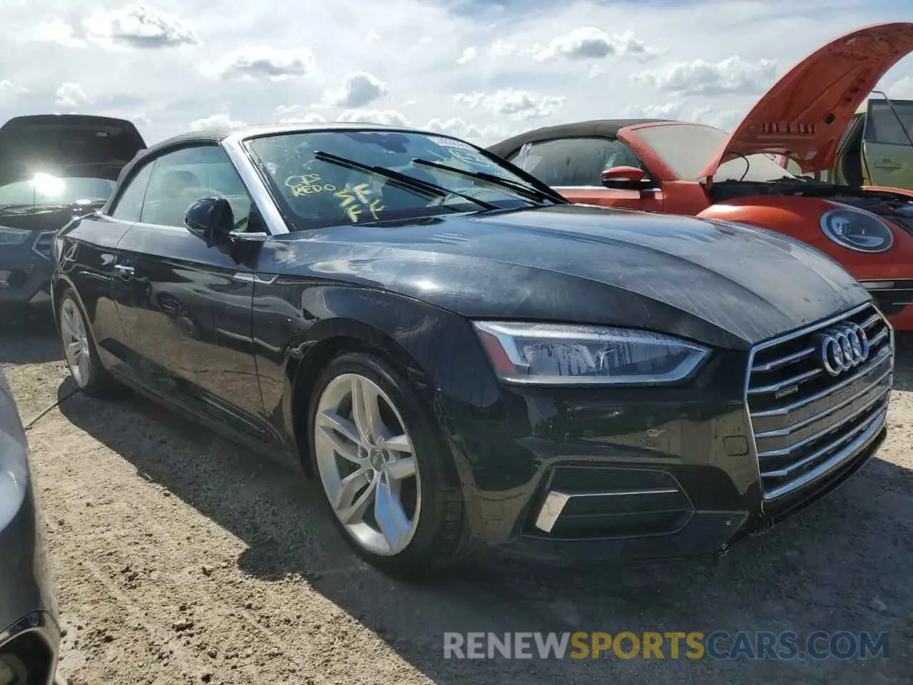 4 Photograph of a damaged car WAUYNGF55KN007979 AUDI A5 2019