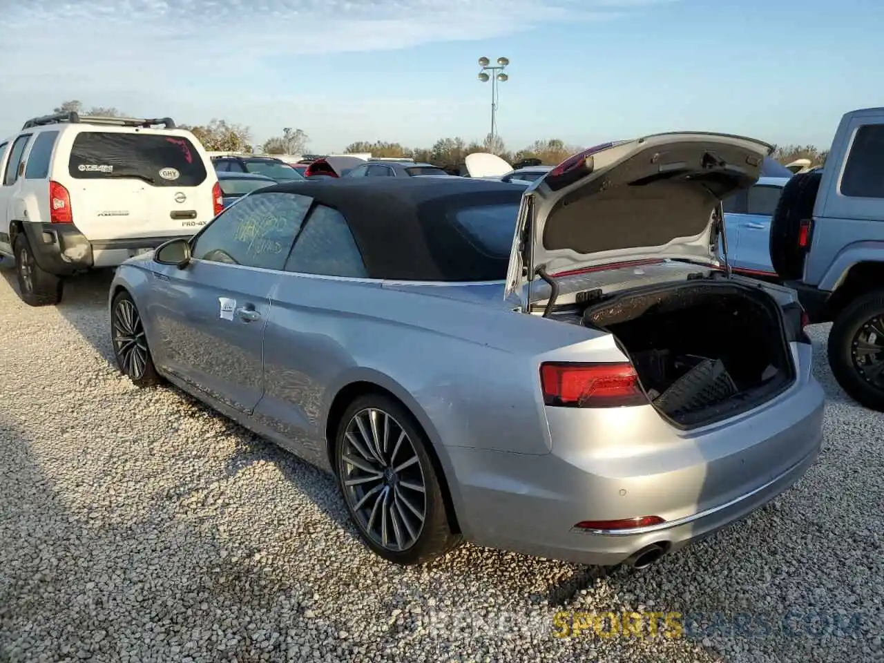 3 Photograph of a damaged car WAUYNGF55KN011398 AUDI A5 2019