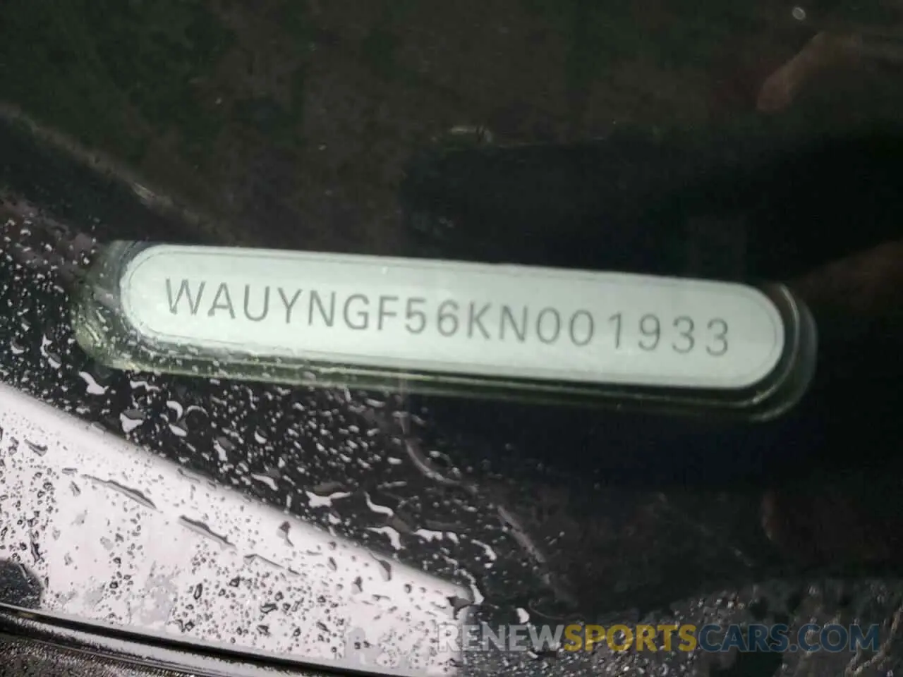 12 Photograph of a damaged car WAUYNGF56KN001933 AUDI A5 2019