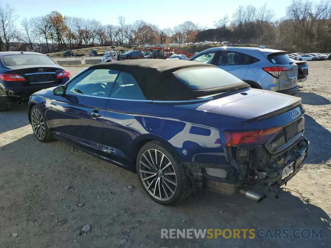 2 Photograph of a damaged car WAUYNGF56KN005142 AUDI A5 2019